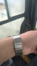 傾晨【鈦金屬】華為fit3/fit4表帶鈦金屬表帶華為watch FIT3/fit4pro手表表帶鈦合金金屬表帶女士男生 【銀色】鈦合金（片扣款） 曬單實(shí)拍圖
