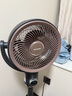 夏普（SHARP)風(fēng)精靈空氣循環(huán)扇電風(fēng)扇落地扇家用臥室凈化甲醛大風(fēng)力輕音一級能效語音扇 鈦空灰-抗菌遙控款 曬單實拍圖