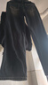 森馬（Semir）森柔牛仔|牛仔褲女抓毛拖地褲顯腿直2024冬季闊腿褲109724124001 曬單實(shí)拍圖