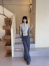 森馬（Semir）商場(chǎng)同款|休閑褲女冬季拼接寬松加絨長(cháng)褲2025闊腿褲101725127001A 曬單實(shí)拍圖