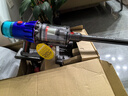 戴森（DYSON）V12 Detect Slim Fluffy輕量高端吸塵器 光學(xué)探測微塵 140AW強勁吸力 除螨 藍色 曬單實(shí)拍圖