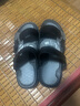 GUQIAN涼鞋男款夏季外穿防滑輕便兩用涉水開(kāi)車(chē)男士休閑沙灘涼拖夏天 黑色 40 (250mm) 曬單實(shí)拍圖