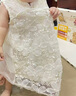 ASK JUNIOR女童新中式連衣裙夏薄款透氣兒童無(wú)袖旗袍裙休閑小童晚禮服公主裙 曬單實(shí)拍圖
