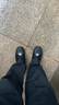 斯凱奇（Skechers）男士商務(wù)鞋秋季厚底通勤板鞋休閑鞋軟底舒適上班鞋77156 曬單實(shí)拍圖