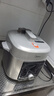 美的（Midea）小飛俠沸騰濃香雙模式電壓力鍋0氟0涂層雙膽高壓鍋5L智能預(yù)約家用煲湯4-6人煮飯煲E5825N輕音泄壓 曬單實(shí)拍圖