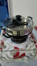 電炒鍋多功能一體電煮鍋電鍋燉蒸煮一體燉蒸煮一體電熱鍋電燉鍋多用途鍋新款炒菜專(zhuān)用家用 4.5L 經(jīng)典四燈款32單籠3-4人 曬單實(shí)拍圖