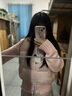 億梵莎棉服女2025新款冬季針織袖拼接棉衣韓系羽棉襖絨服女超好看潮外套 粉色 均碼 （可聯(lián)系客服備注碼數） 曬單實(shí)拍圖