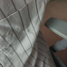 優(yōu)衣庫合作款/男裝女裝牛津紡寬松條紋襯衫/長袖襯衣25秋冬480802 31 米色 M /170/92A 曬單實拍圖