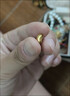 金小貅七夕禮物黃金吊墜女足金999相思豆轉運珠金豆時(shí)尚項鏈情人送女友 0.2g,相思豆吊墜配黃色合金鏈 曬單實(shí)拍圖