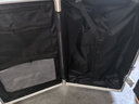 雙星（doublestar）學(xué)生鋁框行李箱大容量箱次日達密碼拉桿箱登機箱旅行密碼箱皮箱子 靜雅白【加厚鋁框+可坐可騎】 26英寸 【適合高中住?！?曬單實(shí)拍圖