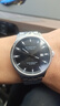 羅西尼（ROSSINI）手表男 生日禮物時(shí)尚國表機械表夜光日歷黑盤(pán)鋼帶5200005 曬單實(shí)拍圖