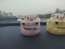 齊選小豬豬汽車(chē)擺件治愈系可愛(ài)搖頭小豬創(chuàng  )意個(gè)性車(chē)內中控臺裝飾品公仔 四只小豬豬 曬單實(shí)拍圖