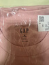 GAP男女裝2025夏季新款純棉泡泡膠印logo短袖T恤多色上衣729127 粉色 M (170/92A) 亞洲尺碼 曬單實(shí)拍圖