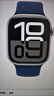 Apple/蘋(píng)果 Watch Series 10 智能手表GPS款42毫米銀色鋁金屬表殼丹寧色運動(dòng)型表帶S/M MX1J3CH/B 曬單實(shí)拍圖