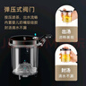 金灶（KAMJOVE）飄逸杯玻璃茶壺白茶壺辦公家用茶道杯可過(guò)濾花茶壺茶具K-201 曬單實(shí)拍圖