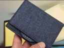 WILLIAMPOLO情人節禮物保羅錢(qián)包男短款帆布皮夾駕駛證皮套多功能小卡包 黑色 短款 曬單實(shí)拍圖