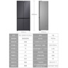 海爾（Haier）冰箱506升十字對開門零距離嵌入式全空間保鮮EPP超凈除菌干濕分儲母嬰三檔變溫超薄大容量電冰箱 506升零嵌入底部散熱+全空間保鮮+EPP超凈除菌 曬單實(shí)拍圖