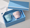 Wedgwood[結婚禮物]歡愉假日馬克杯情侶對杯杯子水杯咖啡杯高顏值 歡愉假日藍粉馬克杯 2個(gè) 350ml 曬單實(shí)拍圖