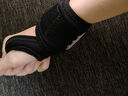 安德瑪（Under Armour）護腕健身男防扭傷腱鞘手腕護具開(kāi)放式加壓腕帶臥推羽毛球網(wǎng)球運動(dòng) 黑白1只裝【吸汗不悶 /纏繞加壓/左右手通用】 曬單實(shí)拍圖