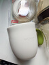 世喜敞口杯喝水喝奶 兒童漱口杯子寶寶刷牙杯 一杯三用 曬單實(shí)拍圖