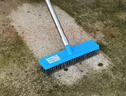 不銹鋼鋼絲刷刷地刷子長(cháng)柄地刷青苔刷硬毛清潔刷洗地刷鋼刷地板刷 30CM不銹鋼鋼絲刷+120CM手柄 曬單實(shí)拍圖