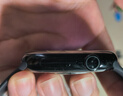 Apple/蘋果 Watch S11 智能手表GPS款46毫米亮黑色鋁金屬表殼黑色運動型表帶M/L MEVH4CH/B 曬單實拍圖