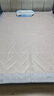 潔麗雅（Grace）冰絲涼席  雙人單席150*200cm 餅干花咖【可折疊】 曬單實(shí)拍圖