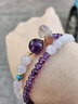 老鳳祥 天然紫水晶手串女國風(fēng)多層瑪瑙手鏈手環(huán)實(shí)用生日禮物女生送女友 【京東八倉發(fā)貨】*當/次日達-輕奢優(yōu)級紫水晶手串 曬單實(shí)拍圖