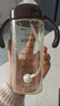 倍立欣直飲吸管奶瓶一歲以上2歲3歲-6歲寶寶ppsu防摔防漏喝奶喝水學(xué)飲杯 咖色 330ml 【2吸嘴+1直管+2刷】 曬單實(shí)拍圖