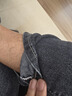 花花公子（PLAYBOY）牛仔褲男潮流秋冬季休閑褲子男士寬松商務(wù)直筒百搭長(cháng)褲 藍灰 32 曬單實(shí)拍圖