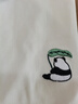 佐丹奴短袖T恤女夏季純棉可愛(ài)熊貓背影刺繡圓領(lǐng)上衣13325326 曬單實(shí)拍圖