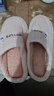 小熊小兔新款秋冬季情侶保暖學(xué)生男拖鞋女厚底防滑外穿居家棉拖鞋 小熊小兔棉拖-粉色 36-37 適合35-36 曬單實(shí)拍圖