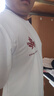 啄木鳥(niǎo)【2件裝】短袖T恤男夏季冰絲涼感潮流半袖青年寬松休閑五分上衣 葉子白色+小月亮黑色 (2件裝） XL (建議體重125-140斤左右） 曬單實(shí)拍圖
