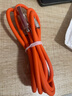 機客數據線(xiàn)三合一充電線(xiàn)一拖三120W快充極客線(xiàn)適用于蘋(píng)果華為type-c安卓手機平板ipad通用加粗 【橙色】極客一拖三 1.2米 曬單實(shí)拍圖