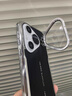 秉陽(yáng)適用華為Pura80Ultra手機殼新款P80u一體鏡頭支架四角氣囊全包輕奢保護套電鍍素皮防摔高級外殼 【雅丹黑】 華為Pura80Ultra【一體鏡頭支架殼】 曬單實(shí)拍圖