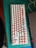 黑峽谷（Hyeku）X3 有線(xiàn)/無(wú)線(xiàn)2.4G雙模電競機械游戲鍵盤(pán)87鍵PBT鍵帽 凱華BOX新軸桃桃氣泡水玫瑰紅軸 附卡扣腕托 曬單實(shí)拍圖
