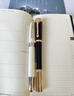 萬(wàn)寶龍MONTBLANC鋼筆勃朗峰大班女士白色簽字筆墨水筆寶珠筆送禮  聯(lián)保 鍍金+禮盒包裝 贈送墨水(鋼筆)M 曬單實(shí)拍圖