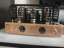 悠唐 D598膽機(jī)組合音響藍(lán)牙CD機(jī)hifi發(fā)燒級(jí)家用單端甲類電子管功放機(jī)三分頻8英寸書架音箱純膽套裝 胡桃木色(含CD機(jī)版)HiFi音響套裝 曬單實(shí)拍圖
