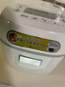 東芝（TOSHIBA）電飯煲家用小型1.6L迷你電飯鍋1-2-3人3mm備長(cháng)炭厚釜多功能智能預約定時(shí)做蛋糕寶寶粥不粘鍋5MFMC RC-5MFMC(W)小小白 1.6L 曬單實(shí)拍圖