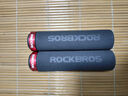 洛克兄弟（ROCKBROS）自行車(chē)把套山地車(chē)鎖死矽膠海綿車(chē)把死飛單車(chē)把手騎行配件 單鎖海綿把套 黑把紅環(huán) 曬單實(shí)拍圖