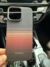 PITAKA適用AppleiPhone16ProMax手機殼蘋果MagSafe磁吸凱夫拉芳綸碳纖維紋高級感超薄上下包保護套日落 曬單實拍圖