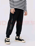 李寧（LI-NING）運動(dòng)褲男衛褲男褲寬松休閑褲針織束腳長(cháng)褲褲子男 曬單實(shí)拍圖