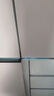 美的（Midea）首創(chuàng  )45cm超薄嵌入餐邊柜家用客廳冰箱左餐右廚大容量底部散熱十字四開(kāi)門(mén)國家補貼BCD-427WUSGPZM 曬單實(shí)拍圖