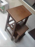 寅榕全實(shí)木梯凳家用多功能可伸縮三步梯凳室內高處取物凳子吧臺凳 胡桃色-三步梯凳（全實(shí)木-可伸縮） 整裝發(fā)貨（免安裝） 曬單實(shí)拍圖