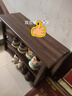 全實(shí)木鞋柜門(mén)口可坐一體換鞋凳輕奢長(cháng)條鞋架家用入戶(hù)式穿鞋凳進(jìn)門(mén) 胡桃色三層【80長(cháng)】精選全實(shí)木 曬單實(shí)拍圖