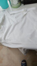 京東京造【抗菌柔軟T】t恤男士短袖打底t恤情侶女兒童衣服 純白 -V領(lǐng) L 曬單實(shí)拍圖