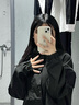 gxmy連帽沖鋒衣工裝夾克外套男士套裝春秋季一套潮牌休閑衣服男裝搭配 JK8768黑色+T02+K12黑 XL 曬單實(shí)拍圖