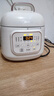 美的（Midea）【國家補貼】小白鍋一人食迷你電壓力鍋1.8L 開(kāi)蓋火鍋智能預約寶寶粥MY-E220電飯煲高壓鍋1-3人 曬單實(shí)拍圖