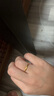 中國黃金（CHINA GOLD）冰川黃金戒指男女款一對足金如初情侶對戒中秋節(jié)生日禮物送男女友 【今/次日達】冰川戒指 約1.4g【女戒】中金禮盒 曬單實拍圖