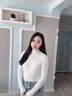 蘇雨薇半高領緊身毛衣打底衫女春秋2025新款秋冬內搭上衣冬季加絨針織衫 灰色【關注店鋪-送運費險】 S （80-95斤） 曬單實拍圖